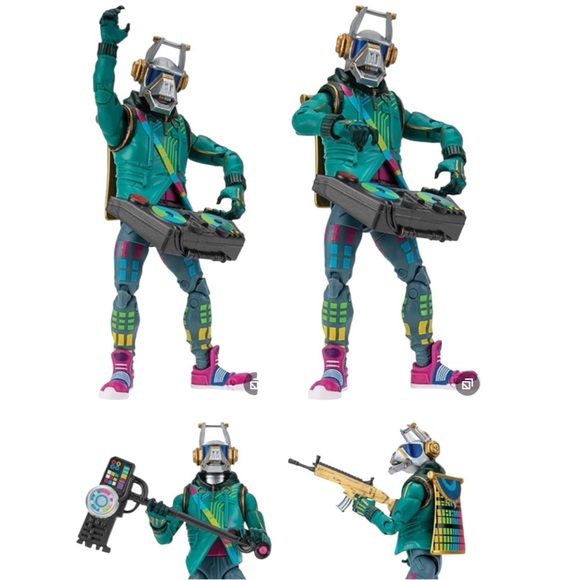 Fortnite Legendary Series Figure DJ Yonder DAMAGED BOX - Picture 2 of 8